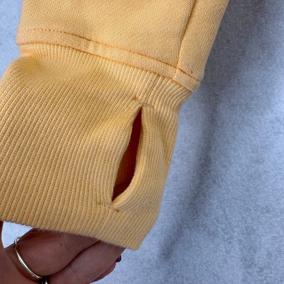 Lululemon Women's Sz 2(?) Hooded Scuba Full Zip Cropped Jacket Summer‎ Glow - Picture 8 of 9